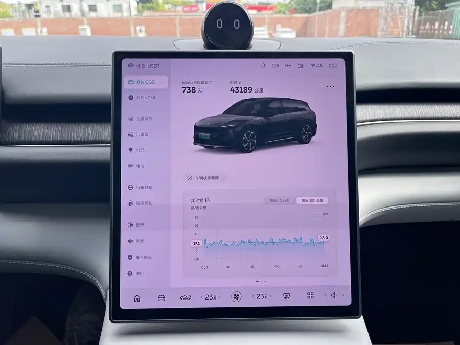 Used NIO ES6 2023 model 75kWh