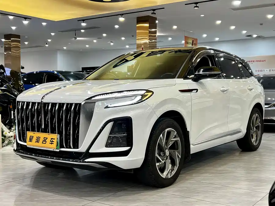 900x675_0_q87_c42_autohomecar__Chto52lCEJCAPARuAAYoM-ESGVA968.jpg.webp Used Hongqi HS3 PHEV 2024 115km Jinwei Edition