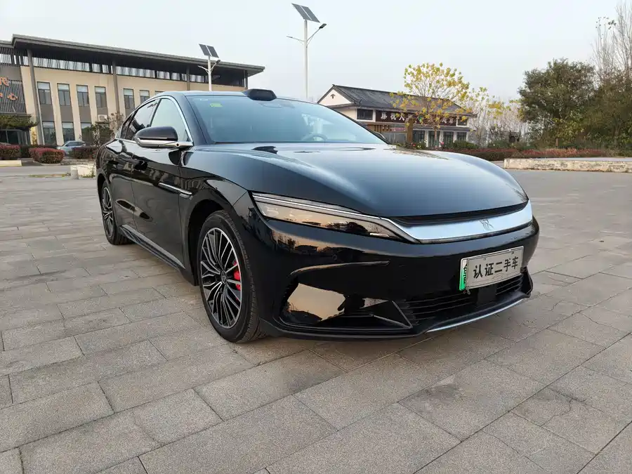Used BYD Han 2025 EV smart driving version 701KM lidar flagship model