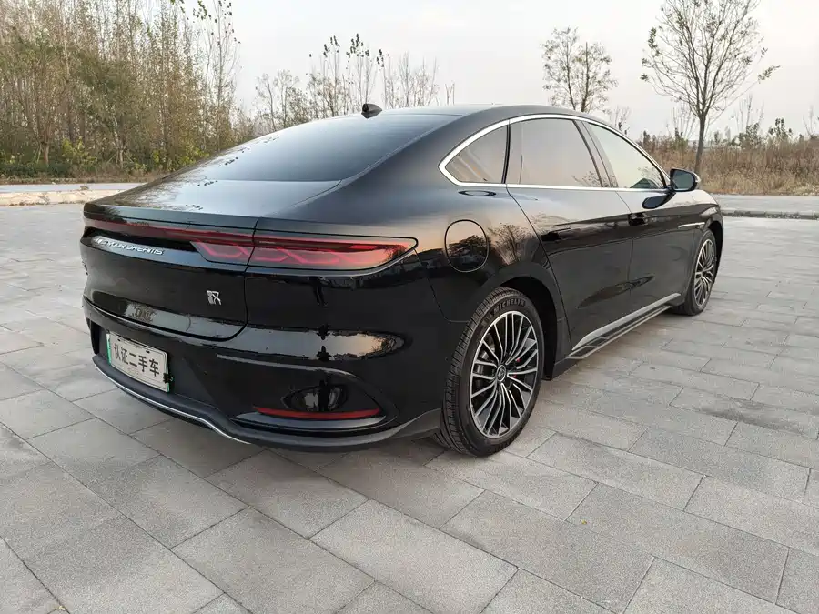 Used BYD Han 2025 EV smart driving version 701KM lidar flagship model