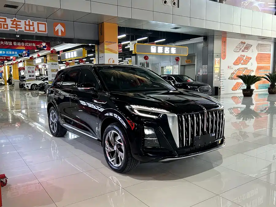 900x675_0_q87_c42_autohomecar__ChtpWGkruiCAHNAbAAuas4GCu9Q832.jpg.webp Used Hongqi HS3 PHEV 2024 115km Jinwei Edition