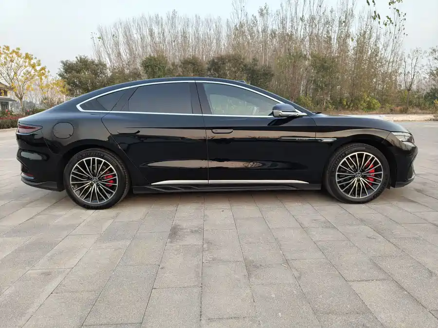 Used BYD Han 2025 EV smart driving version 701KM lidar flagship model