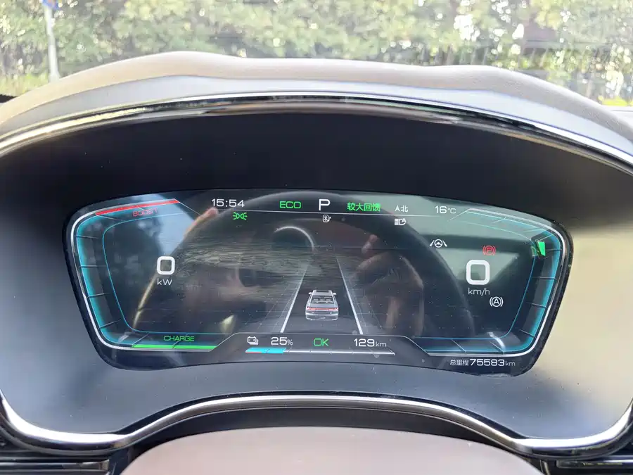 Used BYD Han 2021 EV standard range version luxury model