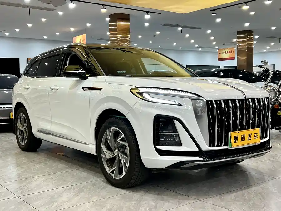 900x675_0_q87_c42_autohomecar__ChxpV2lCEJGAHQyAAAY_dF6Gs-E496.jpg.webp Used Hongqi HS3 PHEV 2024 115km Jinwei Edition