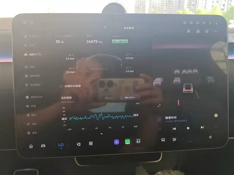 Used NIO ET9 2025 model 102kWh