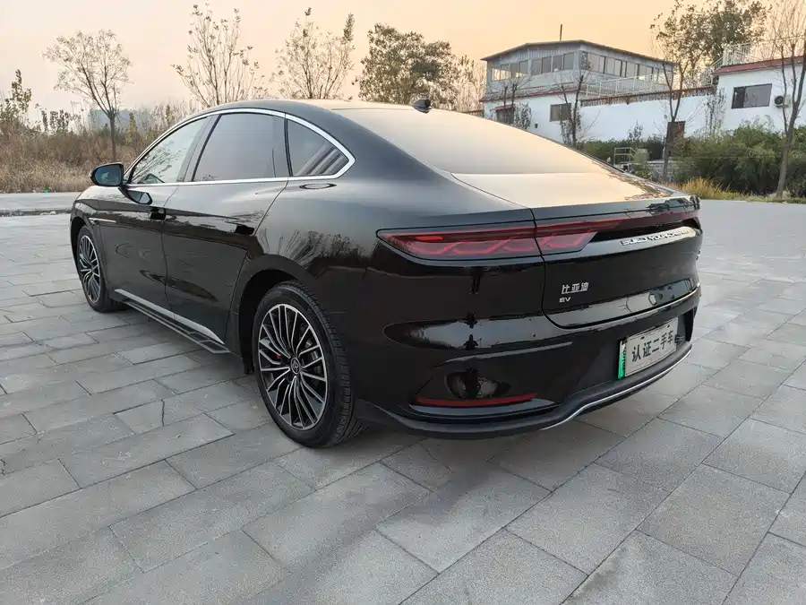 Used BYD Han 2025 EV smart driving version 701KM lidar flagship model