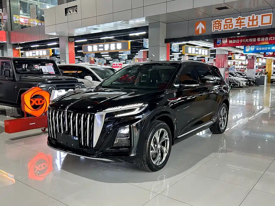900x675_0_q87_c42_autohomecar__ChxpVWkruh6ASHqOAAu8b_ZAvck149.jpg.webp Used Hongqi HS3 PHEV 2024 115km Jinwei Edition