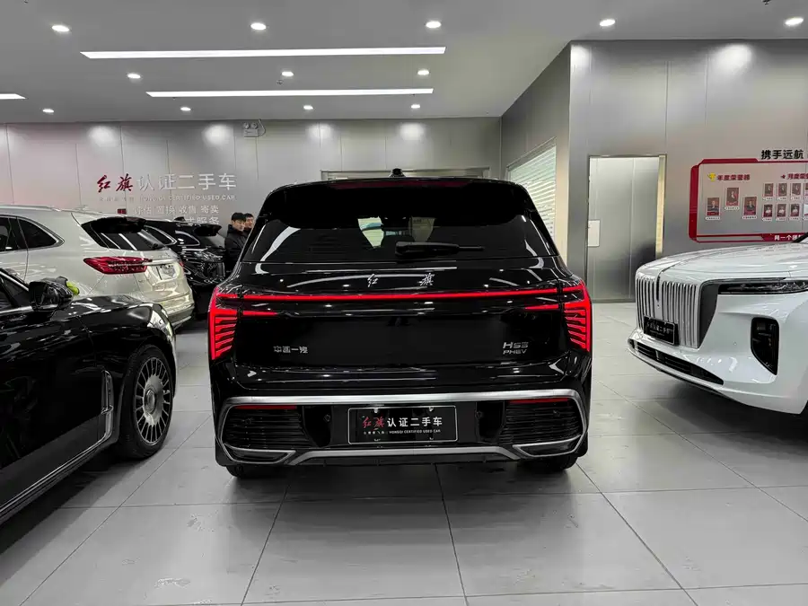 900x675_0_q87_c42_autohomecar__ChxpVmj8LxWAKzXZAAc6weRBR74934.jpg.webp Used Hongqi HS3 PHEV 2024 115km Jinwei Edition