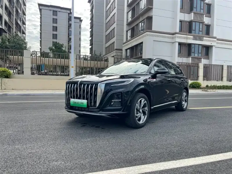 900x675_0_q87_c42_autohomecar__ChxpVmkAJ16ASn4HAAM_kt0o7Q0194.jpg.webp Used Hongqi HS3 PHEV 2024 115km Jinwei Edition