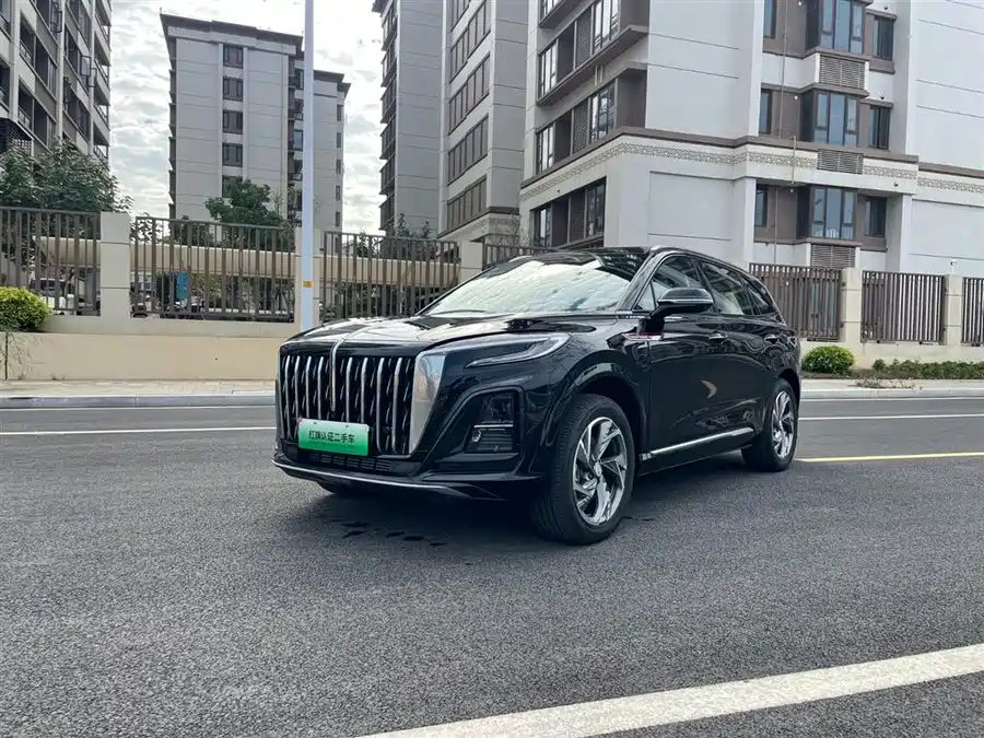 900x675_0_q87_c42_autohomecar__ChxpVmkAJ16ASn4HAAM_kt0o7Q0194.jpg.webp Used Hongqi HS3 PHEV 2024 115km Jinwei Edition