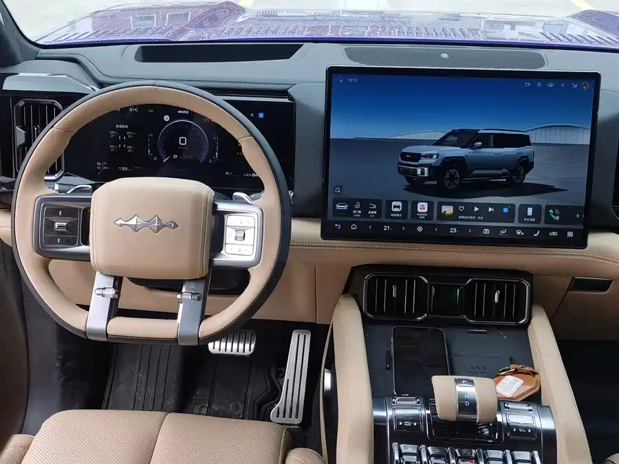 Used BYD Leopard 8 2025 Zhiyong flagship version 7 seats