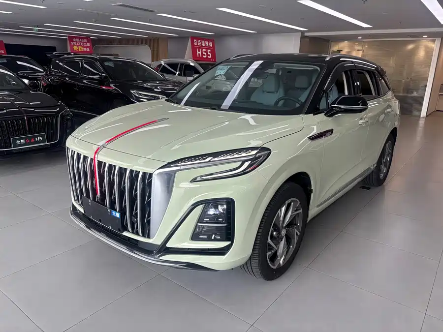 900x675_0_q87_c42_autohomecar__ChxpVmkWfMuAWhPmAAhK2x4NkWQ242.jpg.webp Used Hongqi HS3 PHEV 2024 115km Jinwei Edition