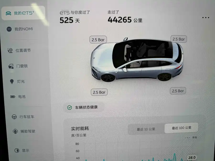 Used NIO ET5T 2024 model 75kWh Touring