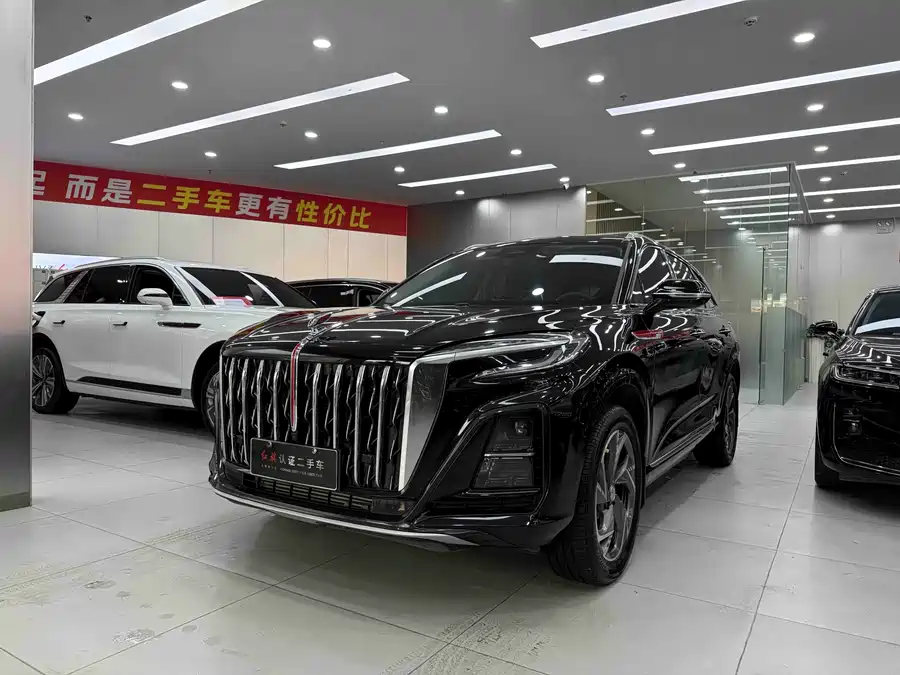 900x675_0_q87_c42_autohomecar__ChxpWGj8LxGAO9KNAAfW1qTB7wg901.jpg.webp Used Hongqi HS3 PHEV 2024 115km Jinwei Edition