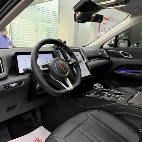 900x675_0_q87_c42_autohomecar__ChxpWGj8LxOAKdqGAAiWSXBv7K0254.jpg.webp Used Hongqi HS3 PHEV 2024 115km Jinwei Edition