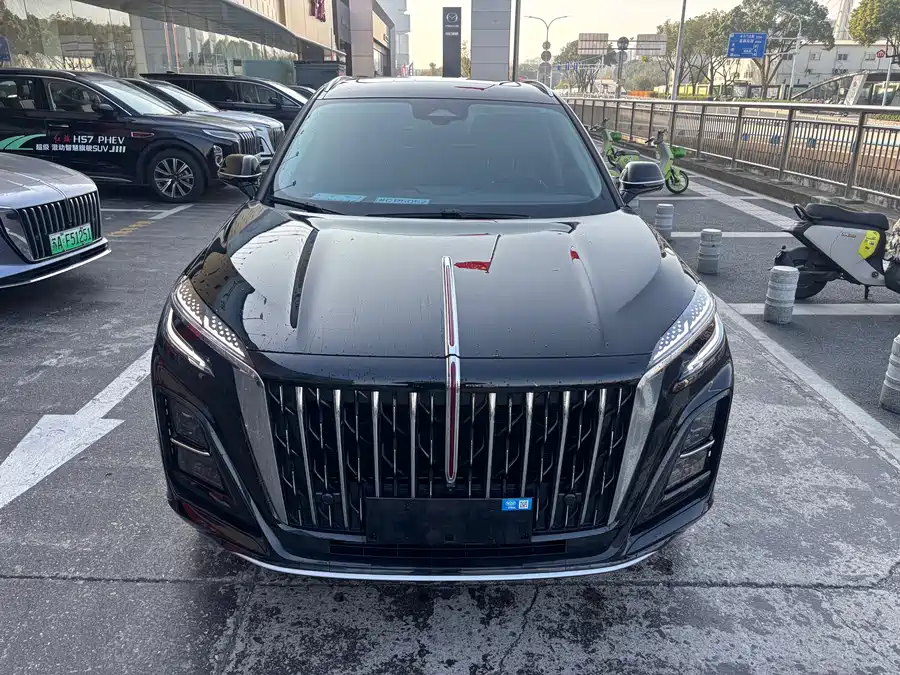 900x675_0_q87_c42_autohomecar__ChxpWGkjvi2ABfeWAA5ey7KNIbk425.jpg.webp Used Hongqi HS3 PHEV 2024 115km Jinwei Edition