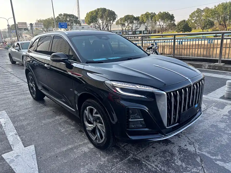 900x675_0_q87_c42_autohomecar__ChxpWGkjvi6ATA_mAA9ET7t0GRM219.jpg.webp Used Hongqi HS3 PHEV 2024 115km Jinwei Edition