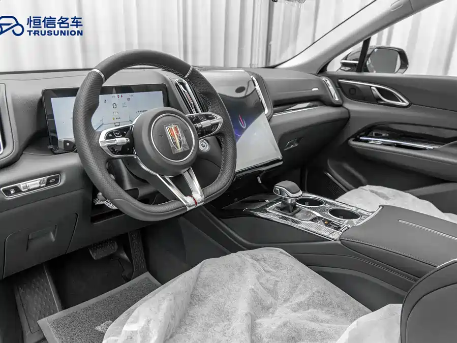 900x675_0_q87_c42_autohomecar__ChxpWGkugNuAJYK-AAT8lchoxlo826.jpg.webp Used Hongqi HS3 PHEV 2024 115km Jinwei Edition
