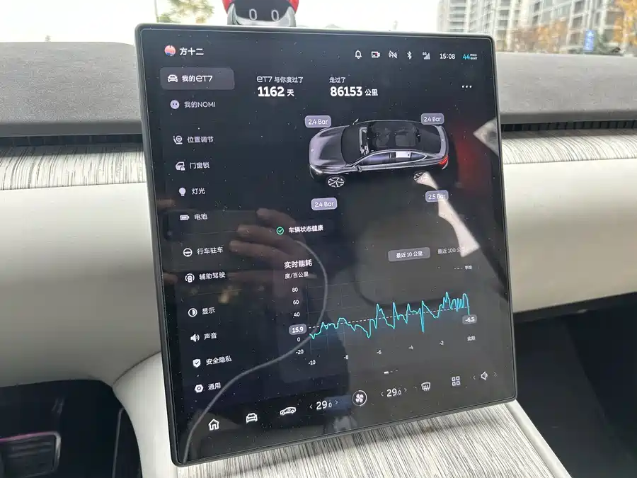 Used NIO ET7 2022 model 100kWh first edition