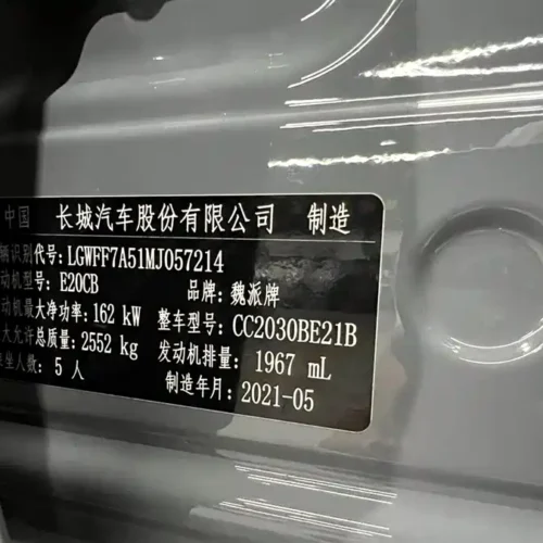 900x675_0_q87_c42_autohomecar__ChxpVmjx9RGAVFVNAAGtrxOc1oA664.jpg.webp Used GWM Tank 300 2021 Off-Road Version 2.0T Challenger