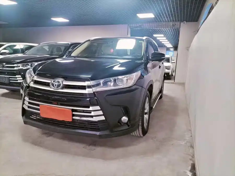 Used Toyota Highlander 2018 2.0T four-wheel drive elite version 7 seats National V