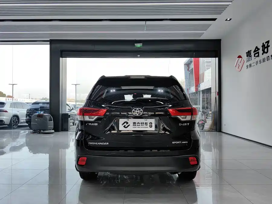 Used Toyota Highlander 2018 2.0T four-wheel drive luxury version 7 seats National V