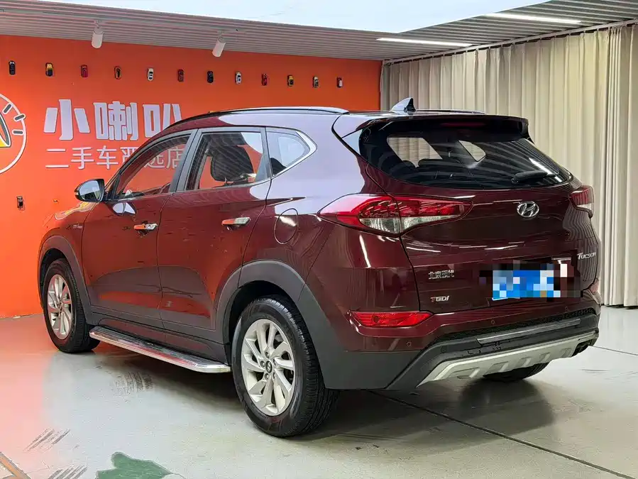 900x675_0_q87_c42_autohomecar__Chto52m2qz-AKsxpAASbKePQiRw594.jpg.webp Used Hyundai Tucson 2018 1.6T dual-clutch two-wheel drive 15th anniversary special edition