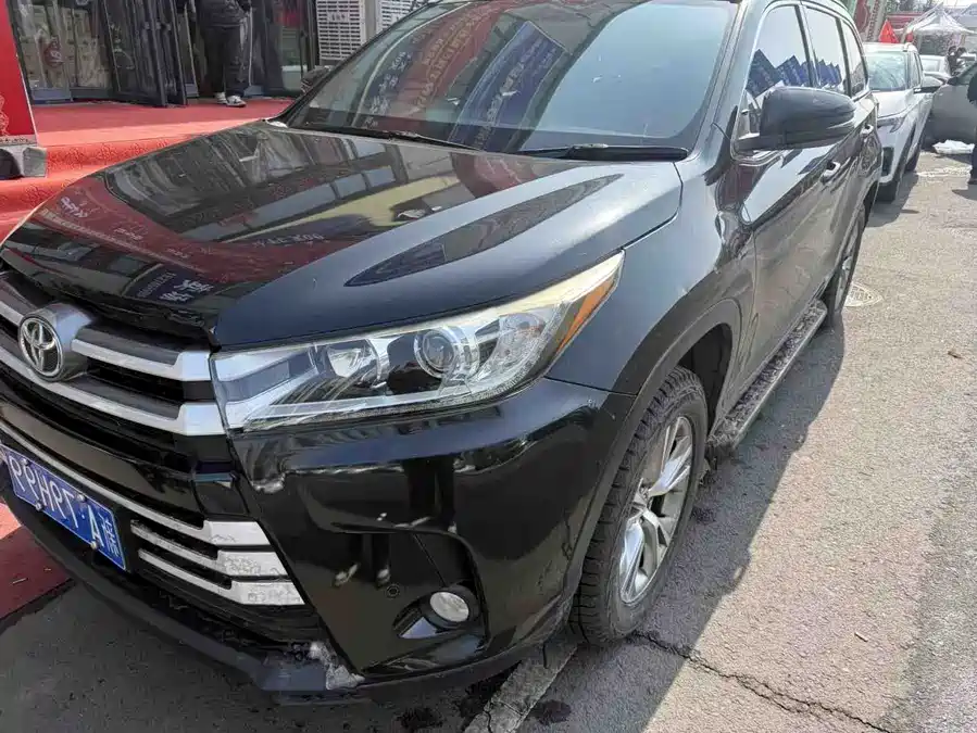 Used Toyota Highlander 2018 2.0T two-wheel drive elite version