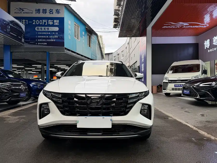 Used Hyundai Tucson 2023 Used Hyundai Tucson L 1.5T automatic two-wheel drive DLX luxury version