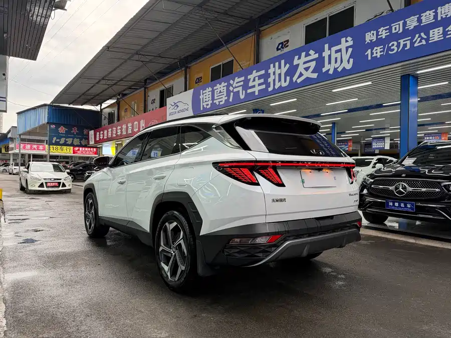 Used Hyundai Tucson 2023 Used Hyundai Tucson L 1.5T automatic two-wheel drive DLX luxury version