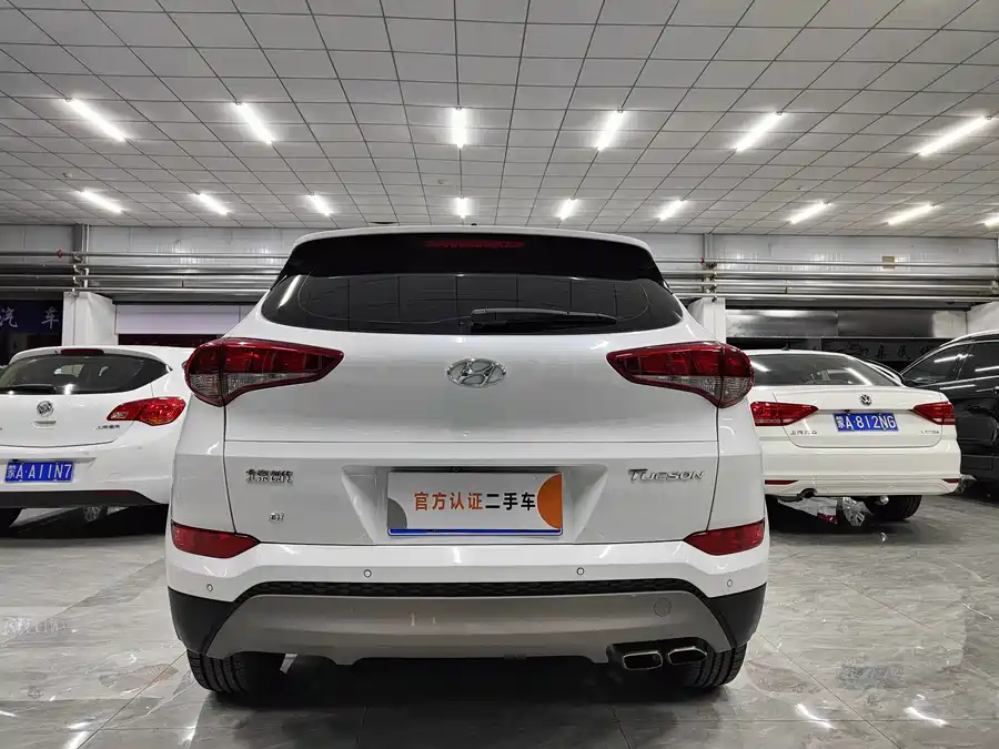 900x675_0_q87_c42_autohomecar__Chto52m79kGAKfeLAAYLY8Q9138839.jpg.webp Used Hyundai Tucson 2018 1.6T dual-clutch two-wheel drive 15th anniversary special edition
