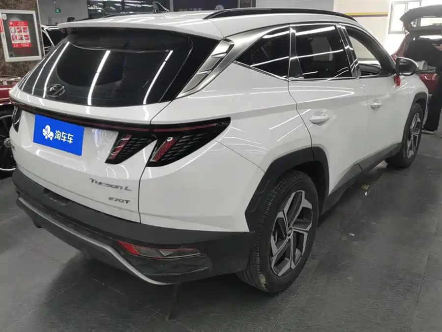 Used Hyundai Tucson 2023 Used Hyundai Tucson L 1.5T automatic two-wheel drive DLX luxury version