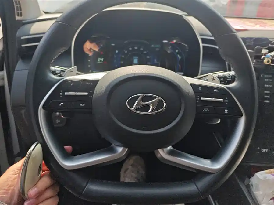 Used Hyundai Tucson 2023 Used Hyundai Tucson L 1.5T automatic two-wheel drive DLX luxury version