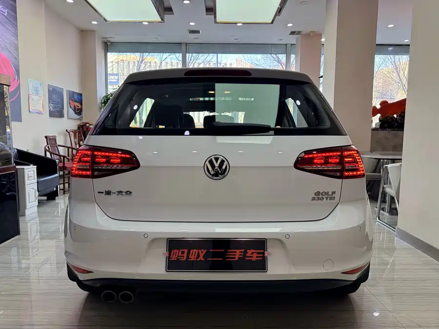 Used Golf 2017 230TSI automatic comfort million-unit commemorative edition
