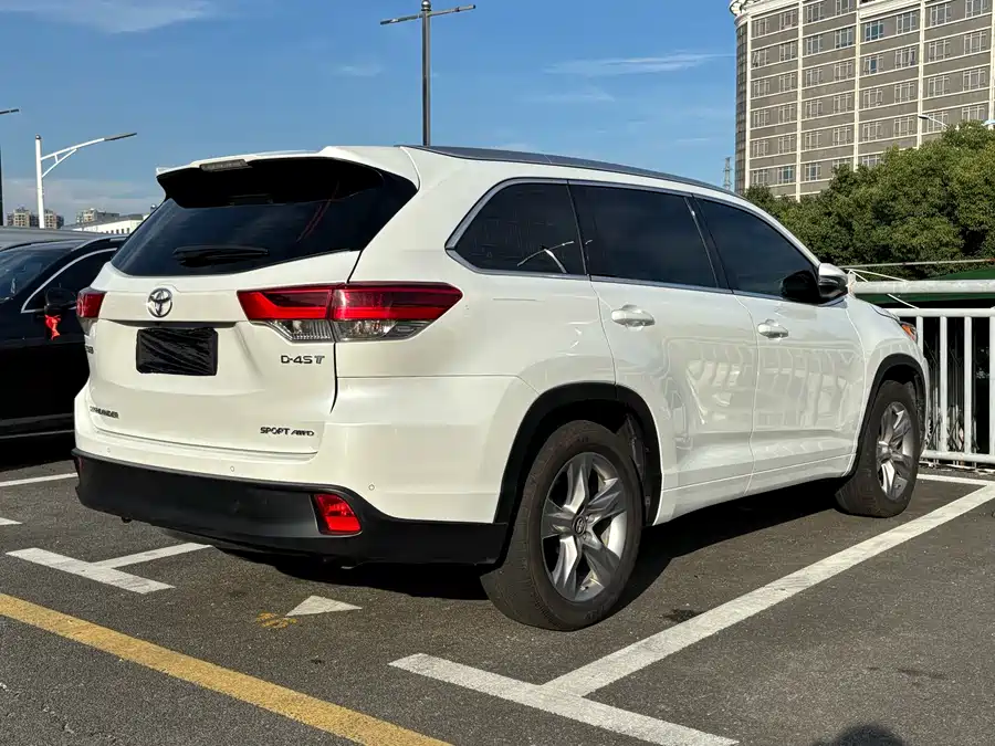 Used Toyota Highlander 2018 2.0T four-wheel drive luxury version
