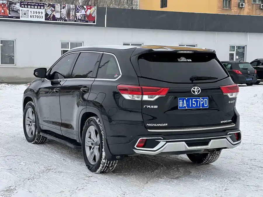Used Toyota Highlander 2018 2.0T four-wheel drive premium version