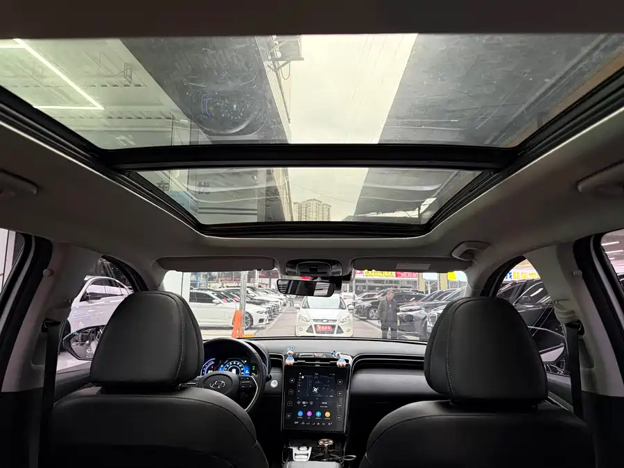 Used Hyundai Tucson 2023 Used Hyundai Tucson L 1.5T automatic two-wheel drive DLX luxury version