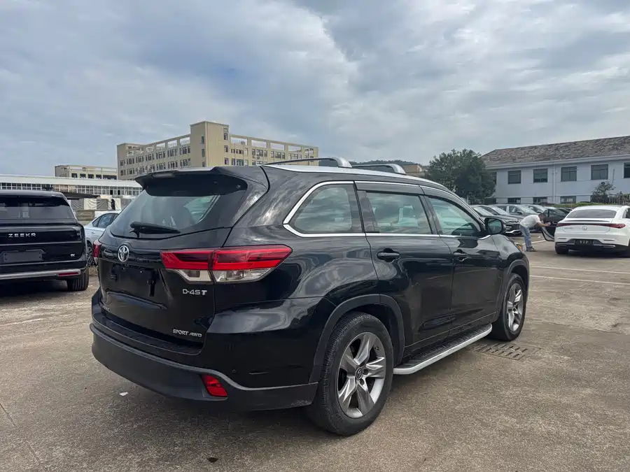 Used Toyota Highlander 2018 2.0T four-wheel drive premium version