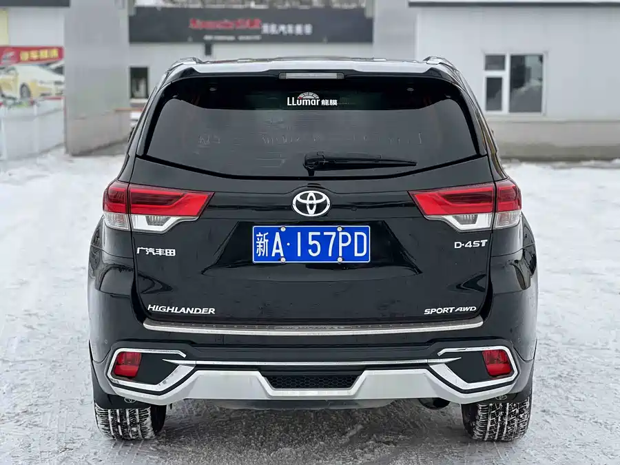 Used Toyota Highlander 2018 2.0T four-wheel drive premium version