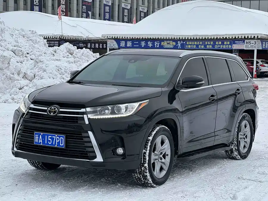 Used Toyota Highlander 2018 2.0T four-wheel drive premium version