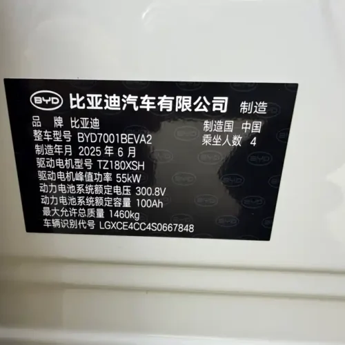 Used BYD Seagull 2025 smart driving version 305km free version