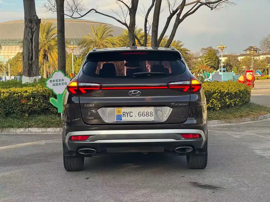 Used Hyundai Tucson 2019 280TGDi dual-clutch two-wheel drive smart connected version National V