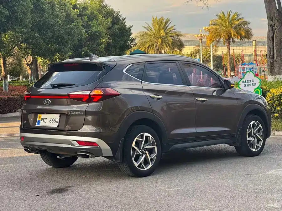Used Hyundai Tucson 2019 280TGDi dual-clutch two-wheel drive smart connected version National V