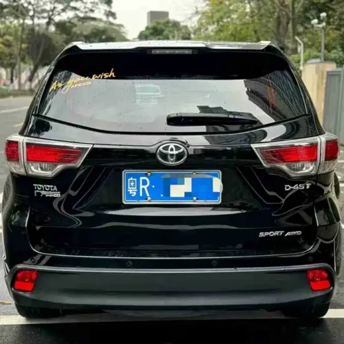 Used Toyota Highlander 2017 2.0T four-wheel drive luxury version 7 seats