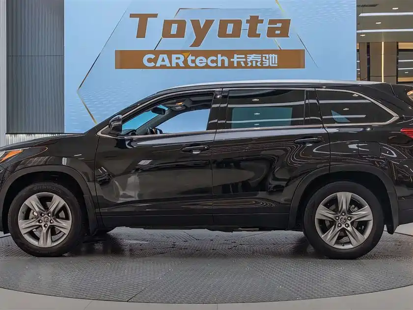 Used Toyota Highlander 2021 2.0T four-wheel drive luxury version 7 seats