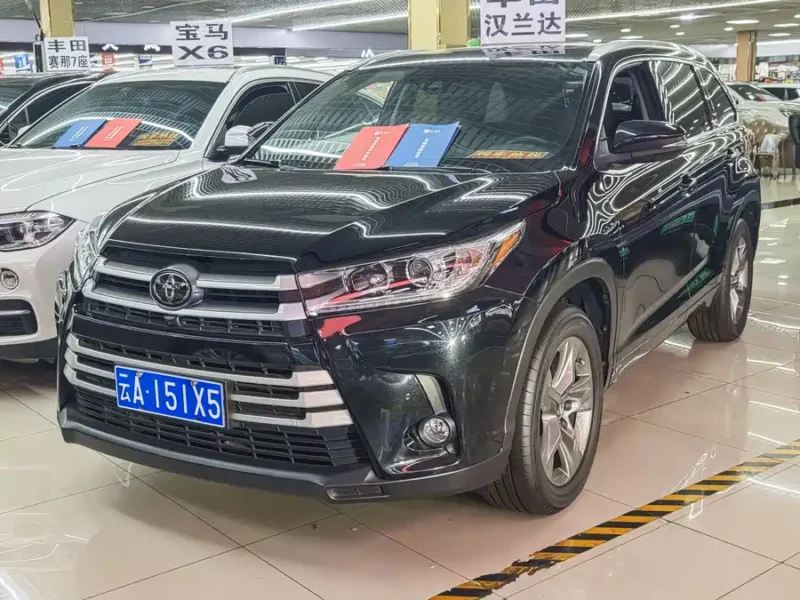 Used Toyota Highlander 2018 2.0T four-wheel drive luxury version 7 seats National V