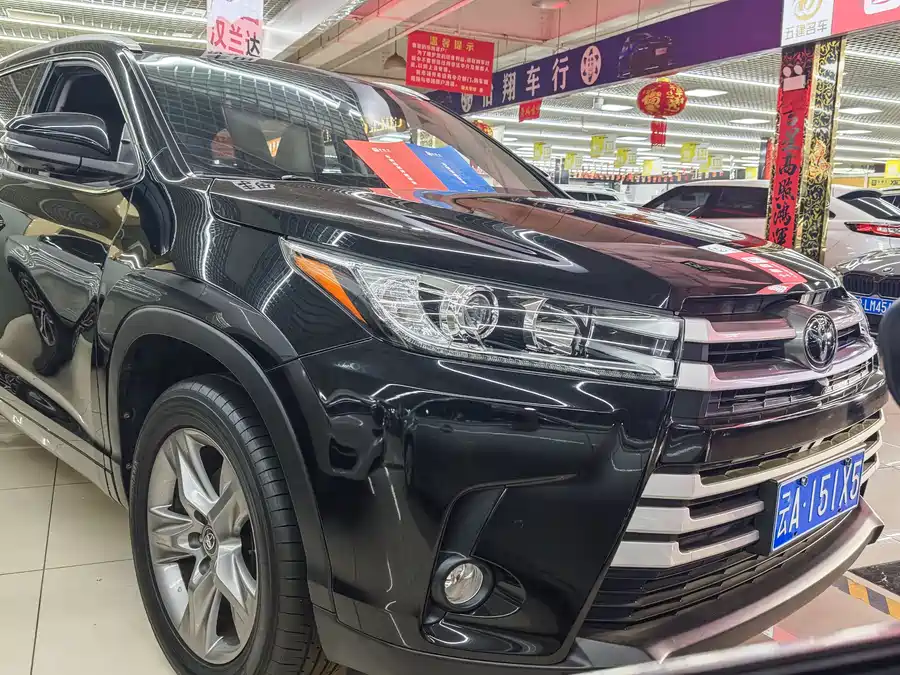 900x675_0_q87_c42_autohomecar__ChxpVWmz0juAcDupABUAJYD5PTs396.jpg.webp Used Toyota Highlander 2018 2.0T four-wheel drive luxury version 7 seats National V