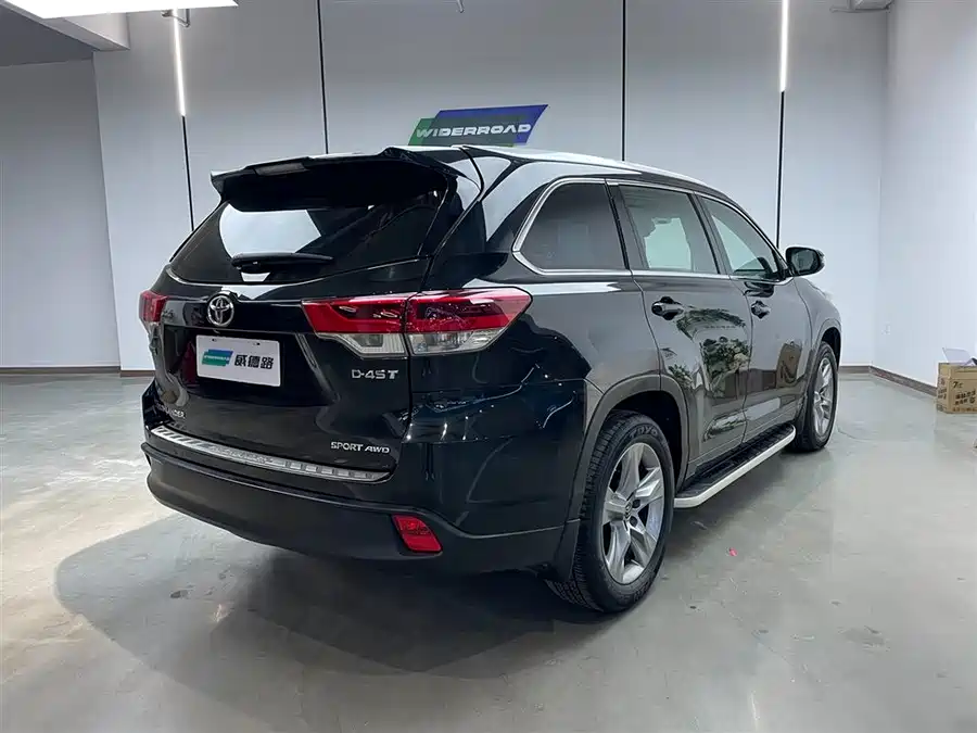 Used Toyota Highlander 2018 2.0T four-wheel drive luxury version