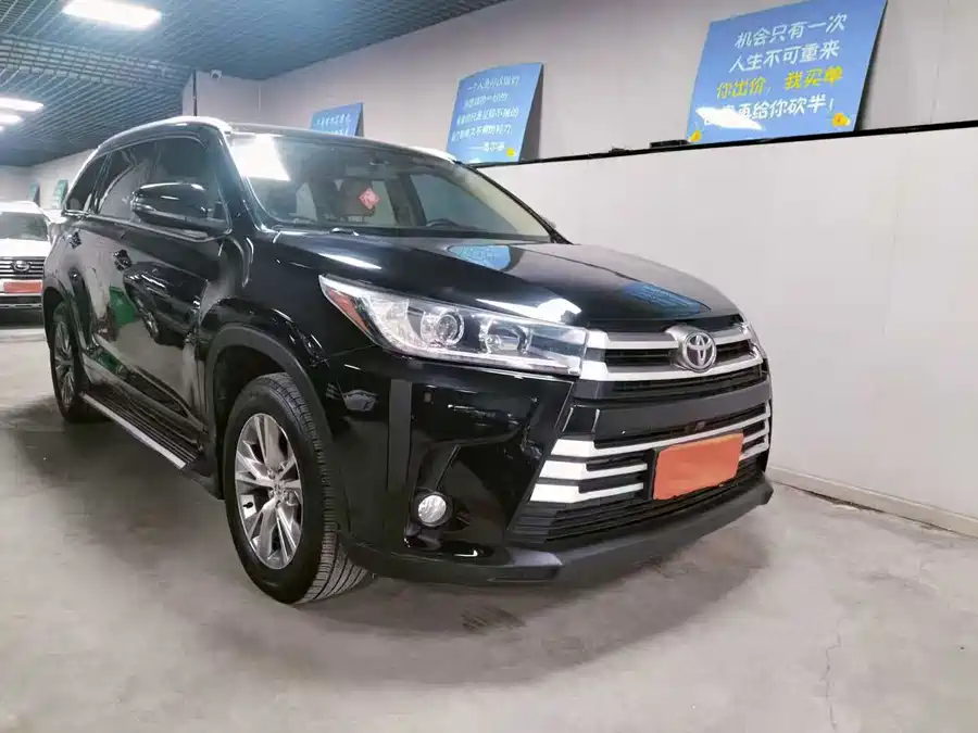 Used Toyota Highlander 2018 2.0T four-wheel drive elite version 7 seats National V