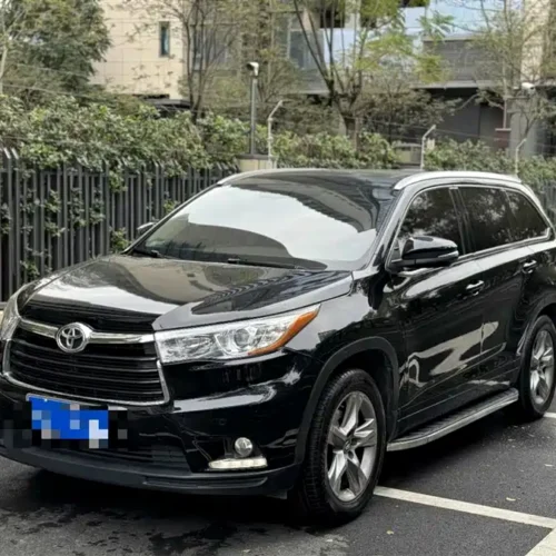 Used Toyota Highlander 2017 2.0T four-wheel drive luxury version 7 seats